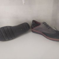  Мъжки Кожени ежедневни обувки Axxell 41, снимка 3 - Ежедневни обувки - 33939797