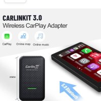 Carlinkit 3.0 2023 Wireless CarPlay Adapter, Compatible with All Factory Apple CarPlay Cars, CarPlay, снимка 2 - Аксесоари и консумативи - 41698373