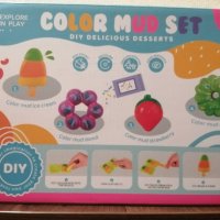 Color mud set.Нови комплекти за моделиране с пластелин., снимка 5 - Пластелини, моделини и пясъци - 41348202