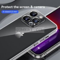 Apple iPhone 13 Pro Max Силиконов Прозрачен Гръб Със Защита За Задната Камера, снимка 8 - Калъфи, кейсове - 35921692