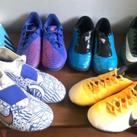 Детски футболни обувки, стоножки - NIKE MERCURIAL 38 номер, снимка 6 - Футбол - 44244552