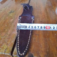 Стара кожена кания за нож #7, снимка 3 - Антикварни и старинни предмети - 41828197