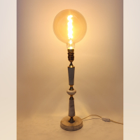 Ретро настолна лампа, снимка 3 - Антикварни и старинни предмети - 44681842
