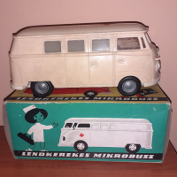 Рядка стара пластмасова играчка VW VOLGSWAGEN, снимка 3 - Колекции - 36324425