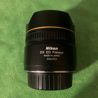 Обектив NIKON FISHEYE 10.5mm 2.8G Nikkor ED DX AF, снимка 2 - Обективи и филтри - 31868505