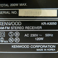 Kenwood KR-A3050, снимка 7 - Ресийвъри, усилватели, смесителни пултове - 36218195