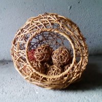 Сфера кълбо ратан с топки, снимка 6 - Градински мебели, декорация  - 38346816