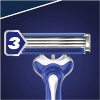 Комплект самобръсначки "Gillette Blue 3 COMFORT - 6+2" нов, снимка 6 - Други - 40812761