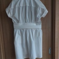 RESERVED - бяла рокля/риза, снимка 3 - Рокли - 40536092
