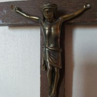 Стар кръст , Исус Христос 25х13см, снимка 5 - Други ценни предмети - 41394340