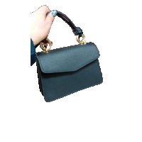 Малка дамска чанта с къса дръжка с възли 23х15х6см, снимка 1 - Чанти - 44327226