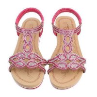 Дамски сандали на клин, 6цвята , снимка 14 - Сандали - 41386646