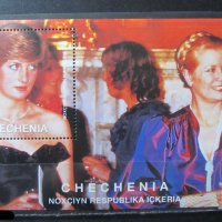Чист блок Принцеса / Лейди Даяна от Чечения , снимка 1 - Филателия - 40767391