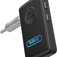 Nulaxy Bluetooth 5.0 приемник-за стриймване на музика, с вграден микрофон,Stereo, снимка 1 - Друга електроника - 41126163