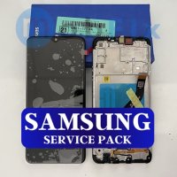 Оригинален дисплей с тъч скрийн за Samsung A20s, A207 / Service Pack, снимка 2 - Резервни части за телефони - 40494596