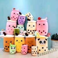 Плюшен шейк Бабъл Boba Tea Bubble Tea Cup , снимка 1 - Плюшени играчки - 41604411