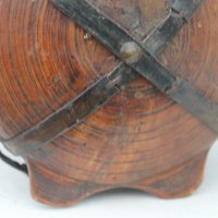 Дървена бъклица за украса , снимка 2 - Антикварни и старинни предмети - 34745128