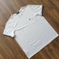 Страхотна мъжка тениска FRED PERRY размер XL , снимка 6 - Тениски - 36367718