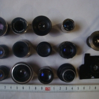 Голям лот обектив, окуляр, лупи, оптика  № 43, снимка 8 - Обективи и филтри - 36082020
