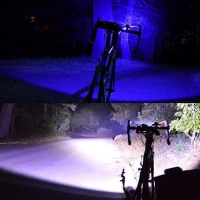 PS1200-BLUE Предна и OPTIKS-BLUE Аварийна патрулна велосипедна светлина, снимка 8 - Аксесоари за велосипеди - 44585258