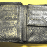 Men's  Genuine High Quality Black Leather Wallet, снимка 6 - Портфейли, портмонета - 44756825