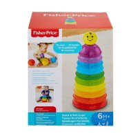 Fisher Price Кула за подреждане с разноцветни чашки W4472, снимка 1 - Игри и пъзели - 44224786
