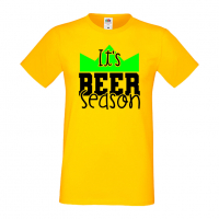 Мъжка тениска It's Beer Season 2,Бира,Бирфест,Beerfest,Подарък,Изненада,Рожден Ден, снимка 8 - Тениски - 36378343