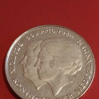 Стара монета 2 1/2 гулдена 1980г. Недерландия за КОЛЕКЦИОНЕРИ 30395, снимка 4 - Нумизматика и бонистика - 44307436