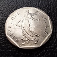 Монета 2 франка 1981 г. Франция - топ!, снимка 1 - Нумизматика и бонистика - 42478603