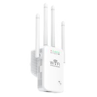 Мощен Wi-Fi повторител - REPEATER с четири антени, снимка 1 - Рутери - 40686046