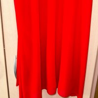 Червена рокля, снимка 5 - Рокли - 41323729