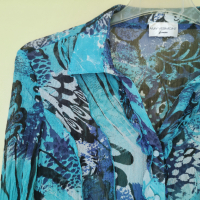 Amy Vermont / M* / дамска лятна проветрива риза туника / състояние: ново, снимка 18 - Блузи с дълъг ръкав и пуловери - 44508774
