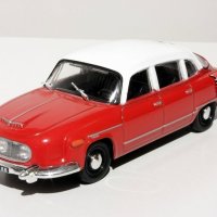 Tatra 603-1 1960 - мащаб 1:43 на ДеАгостини моделът е нов в блистер, снимка 5 - Колекции - 41328045