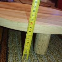 Масивна ниска дървена маса, снимка 7 - Други - 39427390