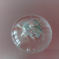 абстрактен стъклен сувенир от Италия, снимка 2 - Декорация за дома - 39093127