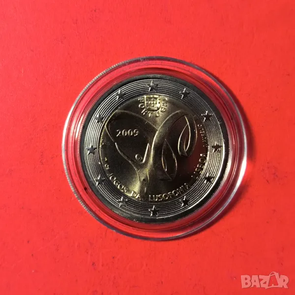 Португалия 2 евро 2009 Втори португалоезични игри, снимка 1