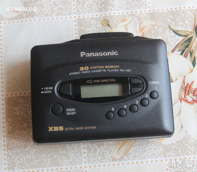 Panasonic Stereo Radio Cassette Player RQ-V80, снимка 1