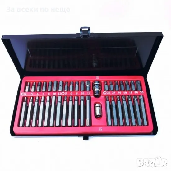 Комплект накрайници – Hex, XZN и Torx 41 части RICO, снимка 1