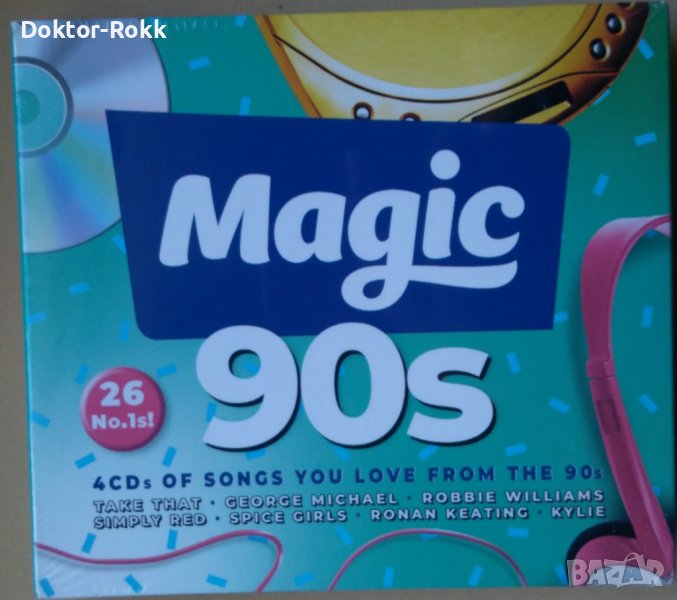 Magic 90s (2019, 4 CD) , снимка 1