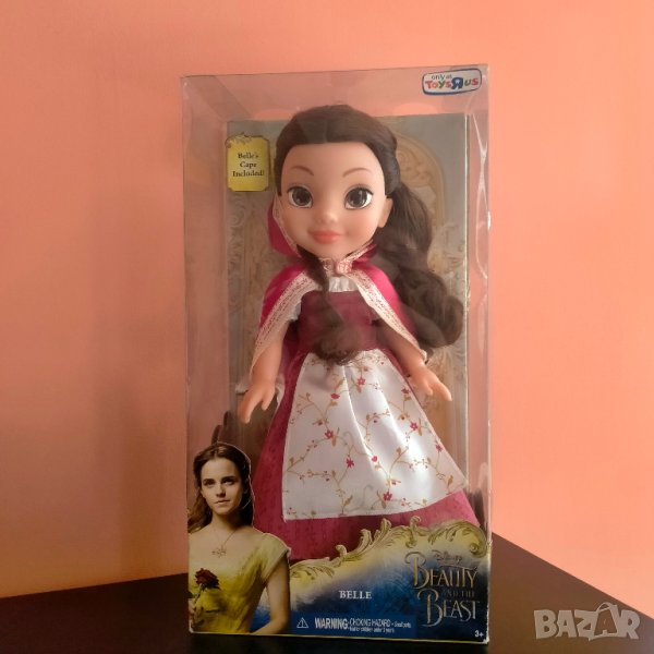 Кукла Бел от Красавицата и звяра JAKKS Pacific Disney Princess 35 см, снимка 1