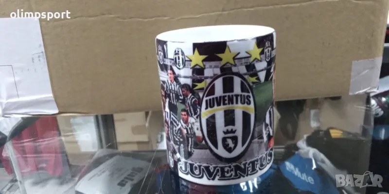 чаша Ювентус нова порцеланова 200мл, снимка 1