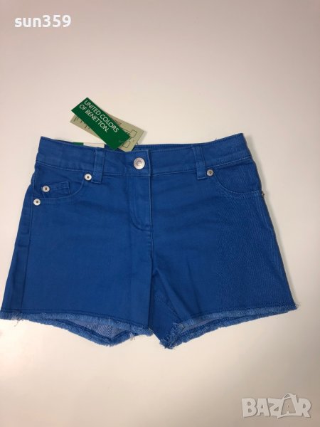 Къси дънки Benetton 120см, снимка 1