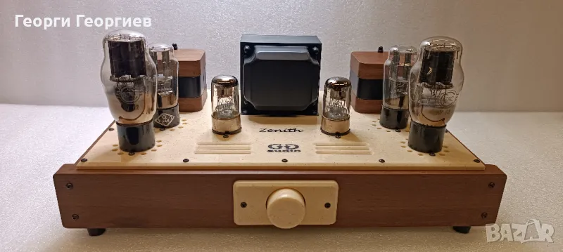  КОЛЕДНА ЦЕНА! Лампов клас А сингъл-енд (еднотактов) усилвател Zenith, снимка 1