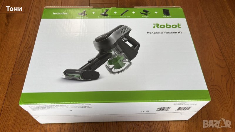 iRobot Handheld Vacuum H1 Ръчна акумулаторна безжична прахосмукачка , снимка 1