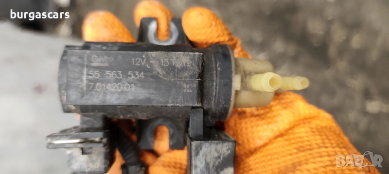 Вакуум клапан 55 563 534 Opel Corsa D 1.3CDTI - 50лв, снимка 1