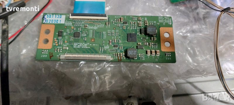 TCon BOARD LG display CoLTD 32/37 ROW2.1 HD VER0.1 P/N 6870C-0442B Panasonic TX-32AW304 for 32inc DI, снимка 1