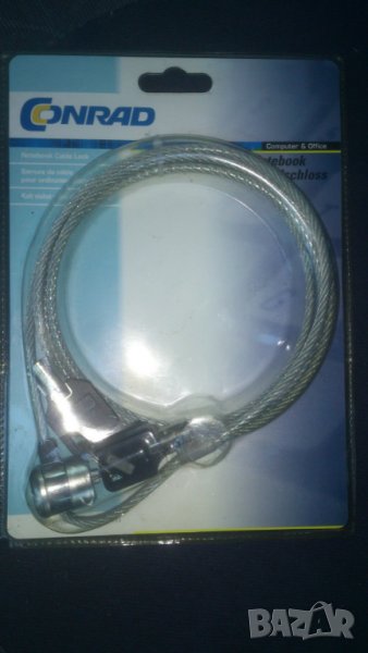 Заключващ кабел Conrad за Notebook, снимка 1