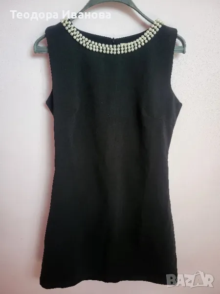 дамска рокля с перли , снимка 1