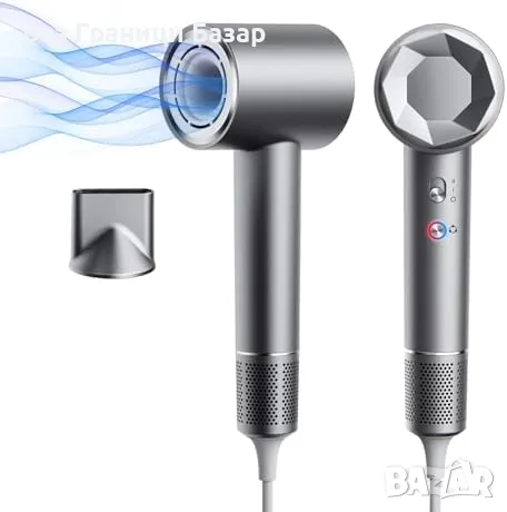 Нов Мощен професионален сешоар – лек, безшумен, бързо сушене, 6 режима, снимка 1