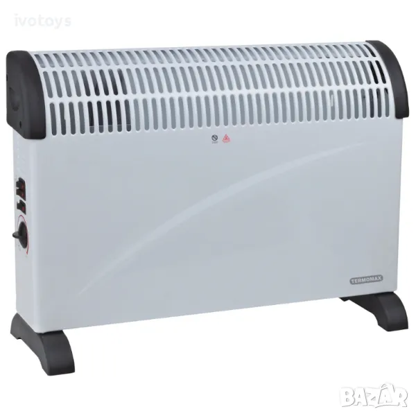 Печка конвекторна Termomax TR2020T, 2000W, Турбо, Бял, снимка 1
